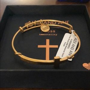 Alex and Ani Cross Bracelet
